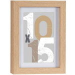 Houten Fotolijst Geschikt Voor Een Foto Van 10 X 15 Cm Of 13 X 18 Cm - Fotolijsten - Bruin