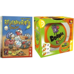 999Games Spellenbundel - 2 Stuks - Regenwormen Junior & Dobble Kids
