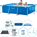 Intex Zwembad Voordeelpakket: Frame Pool - 220 X 150 X 60 Cm - Blauw