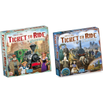 Days of Wonder Ticket To Ride Spellenbundel - 2 Stuks - Uitbreidingen - Frankrijk + Old West & Duitsland