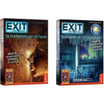 999Games Spellenbundel - 2 Stuks - Bordspel - Exit - De Grafkamer Van De Farao & Evacuatie Van De Noordpool