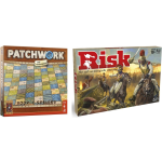 Spellenbundel - Bordspel - 2 Stuks - Patchwork & Hasbro Risk