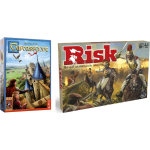 Spellenbundel - Bordspel - 2 Stuks - Carcassonne & Hasbro Risk