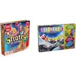 Hasbro Spellenbundel - Bordspel - 2 Stuks - Stratego Junior & Levensweg Elektronisch Bankieren