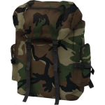 Vidaxl Rugzak Legerstijl 65 L Camouflage - Verde