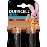 Duracell Ultra Power C Alkaline Batterijen - 2 Stuks - Blauw
