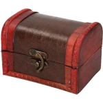 Sieraden Kistje Voor Kinderen 11 Cm - Opbergkistje Vintage - Bruin