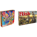 Hasbro Spellenbundel - Bordspel - 2 Stuks - Stratego Junior & Risk