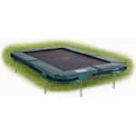 Avyna Proline Trampoline Rechthoekig 340x240cm Inbouw / Inground - Groen