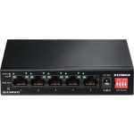 Edimax ES-5104PH V2 netwerk-switch Fast Ethernet (10/100) Power over Ethernet (PoE) - Zwart
