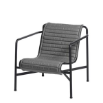 Hay Palissade Quilted Kussen voor Lounge Chair Low - Grijs