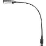 Adam Hall SLED 1 ULTRA USB zwanenhals-lamp met USB-connector en 4 COB LED's