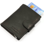 Figuretta Leren Rfid Card Protector Creditcardhouder - Zwart