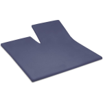 Cinderella Splittopper Hoeslaken Basic Percaline Dark Blue-160 X 210 Cm - Blauw