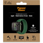 PanzerGlass Antibacteriële Full Body Screenprotector Apple Watch Series 7 41 mm - Zwart