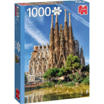 Jumbo Legpuzzel Sagrada Familia View Barcelona 1000 Stukjes