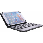 e Universele Bluetooth Keyboard Case Voor 7-8 Inch Tablets - Zwart
