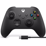 Back-to-School Sales2 Xbox draadloze controller + USB-C-kabel (Carbon Black)