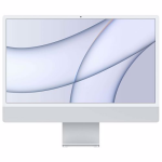 Apple iMac Retina 4.5K 24" (2021) 8GB/256GB 2-port (Zilver) - Silver