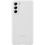 Samsung Galaxy S21 FE Siliconen Back Cover - Blanco