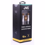 JVC antennekabel Coax kabel, inclusief female/female adapter