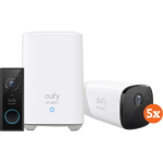 Eufy cam 2 Pro 5-Pack + Video Doorbell Battery