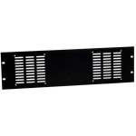 Adam Hall 8763 19 inch rackpaneel voor 2 ventilatoren 3U