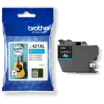 Brother Inktcartridge cyaan, 500 pagina's LC421CXL Replace: N/A