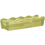 Vidaxl Plantenbak Verhoogd 80x18x18 Cm Geïmpregneerd Grenenhout - Groen