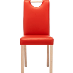 Vidaxl Eetkamerstoelen 4 St Kunstleer - Rood