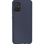 Bmax Liquid Silicone Case Hoesje Voor Samsung Galaxy A71 - Dark Blue/donker - Blauw