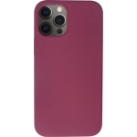 Bmax Liquid Silicone Case Hoesje Voor Iphone 12 Pro Max- Plum/pruim - Paars