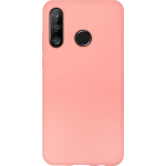 Bmax Liquid Silicone Case Hoesje Voor Huawei P30 Lite - Peach - Roze