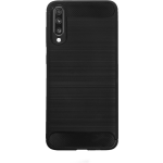 Bmax Carbon Soft Case Hoesje Voor Samsung Galaxy A70 - Black/ - Zwart