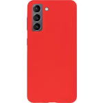 Bmax Liquid Silicone Case Hoesje Voor Samsung Galaxy S21 - Dark Red/donker - Rood