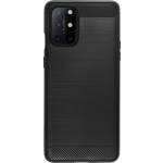 Bmax Carbon Soft Case Hoesje Voor Oneplus 8t - Black/ - Zwart