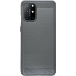 Bmax Carbon Soft Case Hoesje Voor Oneplus 8t - Grey/ - Grijs