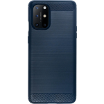 Bmax Carbon Soft Case Hoesje Voor Oneplus 8t - Blue/ - Blauw