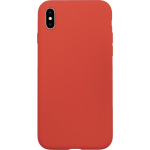 Bmax Liquid Silicone Case Hoesje Voor Iphone Xs Max - Red/ - Rood