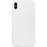 Bmax Liquid Silicone Case Hoesje Voor Iphone Xs Max - White/wit