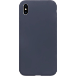 Bmax Liquid Silicone Case Hoesje Voor Iphone Xs Max - Midnight Blue/donker - Blauw