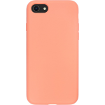 Bmax Liquid Silicone Case Hoesje Voor Iphone 8 - Nectarine/pastel - Oranje