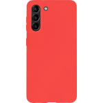 Bmax Essential Matte Case Samsung Galaxy S21 Plus Hoesje - Red/ - Rood