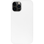 Bmax Liquid Silicone Case Hoesje Voor Iphone 12 - White/wit