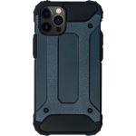 Bmax Classic Armor Phone Case Iphone 12 - Navy Blue/ - Blauw