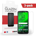 2-pack Bmax Motorola Moto G6 Plus Screenprotector - Glass - 2.5d