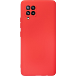 Bmax Essential Matte Case Samsung Galaxy A42 Hoesje - Red/ - Rood