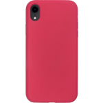 Bmax Liquid Silicone Case Hoesje Voor Iphone Xr - Peach/bordeaux - Rood