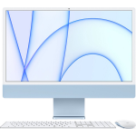 Apple iMac 24" (2021) 16GB/512GB M1 met 8 core GPU met numeriek toetsenbord - Blauw