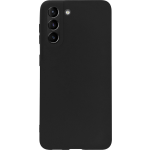 Bmax Essential Matte Case Samsung Galaxy S21 Plus Hoesje - Black/ - Zwart